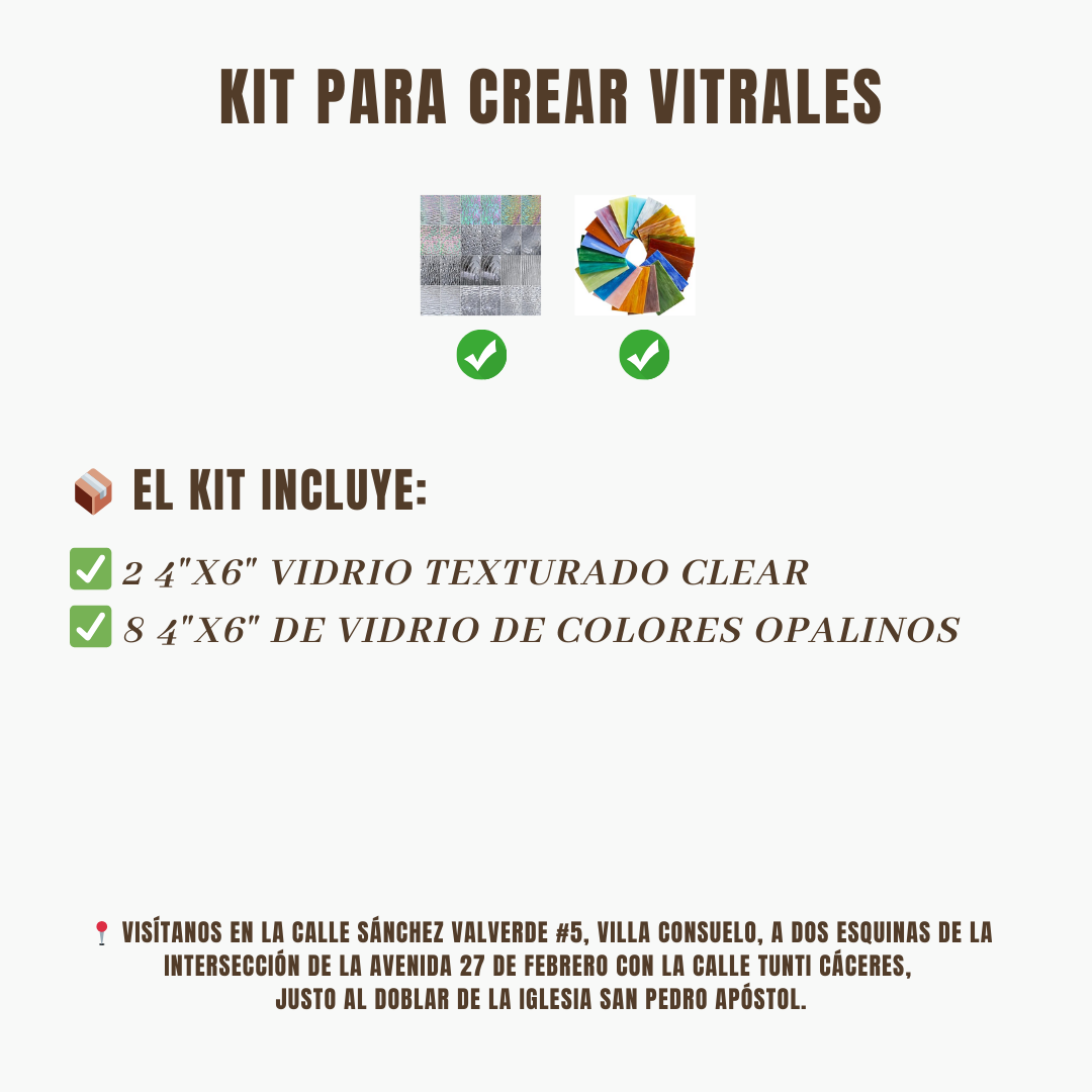 Kit Esencial para Crear Vitrales – Starter