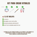 Kit Completo para Crear Vitrales – Profesional