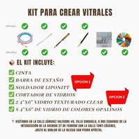 Kit Esencial para Crear Vitrales – Starter