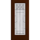 Puerta con Vitral de Líneas Elegantes - Diseño Clásico Personalizable