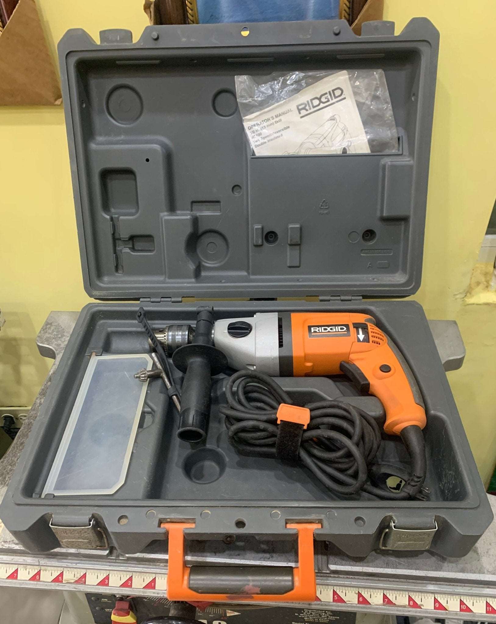 Taladro Ridgid 1/2