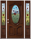 Set de Vitrales Decorativos para Puertas