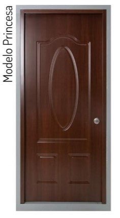 TechnoPuertas | Everdoor Modelo Princesa Caoba - VillaCon Online